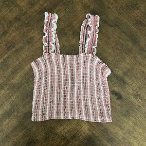 Striped crop top, size xs, purchased from hollister